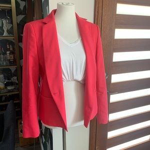 Zara Woman Coral Blazer